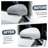 Car Rear View Right Passenger Side Mirror Cover Cap Replacement White for Toyota Reiz Prius 2010 2011 2012 Mirror Guard Covers Exterior Decoration Trims