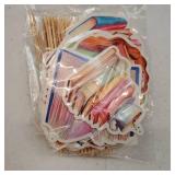 36 PCS Books Cake Toppers, Cupcake Toppers, Party Decorations, Birthday Supplies, Book Club Decorations, Favors & Gifts