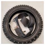 2.50-10 Tire and Inner Tube with TR4 Valve Stem for CRF50/XR50 DRZ70/JR50 PW50 Coolster QG-210 QG-213A MX650 MX500 Baja Dirt Runner 49 CR60R SX500 Dirt Rocket QG-210 MVX70 MVX110 Tao db10 PW50