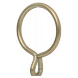 Drapery Eyelet Curtain Rings - 1.7" Hook Pins, Set 14 Warm Gold Home &