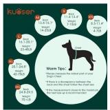 Kuoser Recovery Suit for Dogs Cats After Surgery, Professional Pet Recovery Shirt Dog Abdominal Wounds Bandages, Substitute E-Collar & Cone, Prevent Licking Dog Onesies Pet Surgery Recovery Suit