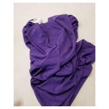 YOUR CHAIR COVERS - Stretch Spandex Folding Chair Cover Purple "