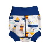 Splash About Happy Nappy Reusable Swim Diaper, Tug Boats, 2-3 Years