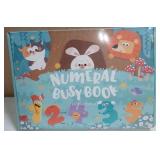 Preschool Numeral Busy Book Educational Activity Set