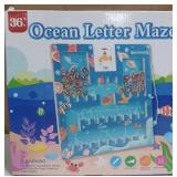 Ocean Letter Maze Educational Kids Game