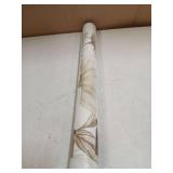 Heroad Gold Floral Peel and Stick Wallpaper 17.3 x 196in