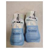 Coppertone Pure and Simple Sunscreen Lotion  SPF 50 Sunscreen Lotion  6 oz 2pk