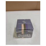 Planet Sticker Reusable Lint Roller Travel Size Green