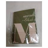 Spiral Meeting Notebook