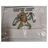 Country Toads Take Me Home Storage Makeup Bag