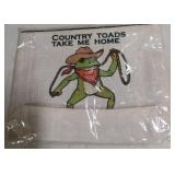 Country Toads Take Me Home Storage Makeup Bag