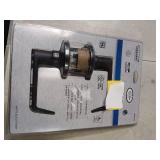 Light Duty Commercial Privacy (bed/bath) Lever, ADA, UL 3-Hour Fire, ANSI Grade 2, Matte Black Finish