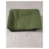 Encasa XO Throw Pillow Covers 16x16 in Set of 2 Leaf Green | No Inserts | Cotton Pillow Covers for Living Room, Bed, Sofa, Couch | Decorative Cushion Covers with Improved Zippers
