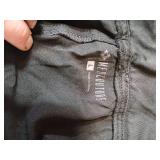 Med Couture Scrub Pants Women, Yoga Cargo Pocket Scrub Pant,Black, Large