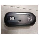 KBCASE Wireless Mouse, LED Wireless Mouse for Laptop, Slim Silent Mouse 2.4G Rechargeable Wireless Computer Mouse for Laptop, MacBook, iPad, Chromebook, with USB & Type-c Receiver
