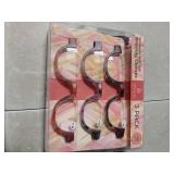 Optix 55 Reading Glasses Women | 3 Pack Fashion Readers Half Moon Frame with Spring Hinge Quality Reading Eye Glasses Multi Color Pattern Variety Pack, (1.00)