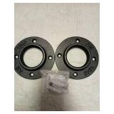 Black Iron Pipe Flanges Set