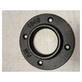 Black Iron Pipe Flanges Set