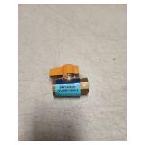 Yellow Handle Gas Ball Valve #4512Y