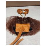 NinkyNonk 4 PCS Monkey Costume Kits Includes Monkey Ears Cosplay 100th Day Of School Halloween Party Dress Up Supplies