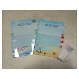 Blosssound 2 Pcs Whiteboard Cruise Door Magnets And 3 Erasable Markers Summer Cruise Ship Door Decorations Beach Magnetic Stickers For Refrigerator 10 x 7 Inch