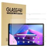 ProCase 2 Pack Screen Protector For Lenovo Tab M10 Plus 3rd Gen 10.6 Inch 2022, Tempered Glass Screen Film Guard -Clear