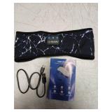 LC-dolido Bluetooth Headband Headphones - Marble Pattern