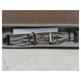 Silver Tone Decorative Watch Band