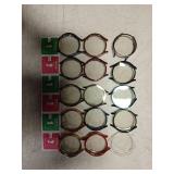 Assorted Color Cases For Samsung Galaxy Watch 6 44MM With Cleaning Wipes Set