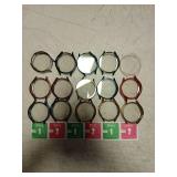 Assorted Color Cases For Samsung Galaxy Watch 6 44MM With Cleaning Wipes Set