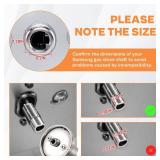 TOMOON DG64-00473A High - Strength Steel Stove Knobs Replacement for SAM-Sung Gas Range Oven - Perfect Fit for NX58H5600SS, NX58J5600SG/AA, NX58F5500SS & More Sa-msung Oven Gas Range Models