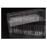 Clear Plastic Liners Inserts for Wood Boxes and Planters (10.5x 3 x 3.5) (Sell in Pack of 12) (to fit12 Planter) (L120404)