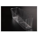 Clear Plastic Liners Inserts for Wood Boxes and Planters (10.5x 3 x 3.5) (Sell in Pack of 12) (to fit12 Planter) (L120404)