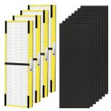 FLT4825 HEPA Filter B Replacement for Guardian Air Purifier, 4 HEPA Filters and 8 Pre-Filters by APPLIANCEMATES