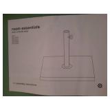 25lbs Steel Square Outdoor Patio Market Umbrella Bases Sage Green - Room Essentials - Retail: $60