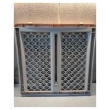 Toddleroo by North States 42 Wide Supergate Ergo Baby Gate, Made in USA: For Doorways or stairways. Includes Wall Cups. Pressure or Hardware Mount. 26 - 42 Wide (26\" Tall, Sand) (B01HG7E5R8) - Retail