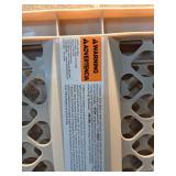 Toddleroo by North States 42 Wide Supergate Ergo Baby Gate, Made in USA: For Doorways or stairways. Includes Wall Cups. Pressure or Hardware Mount. 26 - 42 Wide (26\" Tall, Sand) (B01HG7E5R8) - Retail