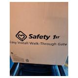 Safety 1st Easy Install Extra Tall & Wide Walk Through Gate, Fits between 29\" and 38\" - Retail: $119