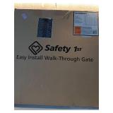 Safety 1st Easy Install Extra Tall & Wide Walk Through Gate, Fits between 29\" and 38\" - Retail: $119