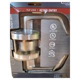 Universal Hardware Com. 2-3/4 in. Satin Chrome Std. Duty Keyed Entry Door Lever - Retail: $59