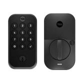 Yale Assure 2 Lock Black Suede Keyed Single Cylinder Deadbolt (YRD410-BLE-BSP) - Retail: $212