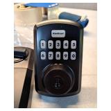 Kwikset 250 TRS 11P SMT Power Keyless Entry Deadbolt  Bronze Retail: $105