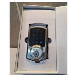 270 TRL 15 SMT RBP RCALFD Traditional Smartcode Touchpad Deadbolt - Satin Nickel - Retail: $100