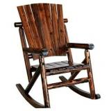 Leigh Country Char-log A Product of Leigh-country TX93860 Rustic Single Rocker Without Star - Retail: $243