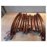 Leigh Country Char-log A Product of Leigh-country TX93860 Rustic Single Rocker Without Star - Retail: $243