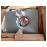 4 Burner Stainless Steel Propane Gas Grill with Side Burner - Retail: $399