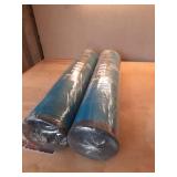 6 ft. x 100 ft. Green Malachite Sun Shade Fabric Shade Cloth (Pack of 2) - Retail: $268