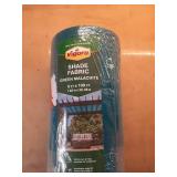 6 ft. x 100 ft. Green Malachite Sun Shade Fabric Shade Cloth - Retail: $134