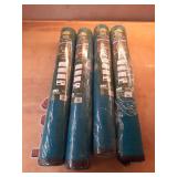 6 ft. x 50 ft. Green Malachite Sun Shade Fabric (Pack of 4) - Retail: $252