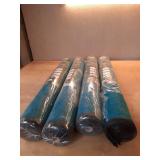 6 ft. x 50 ft. Green Malachite Sun Shade Fabric (Pack of 4) - Retail: $252